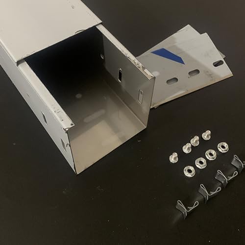 Image of 10 Sets of 304 Stainless Steel Bridge Rack Square Neck Bolts M6x12 Bridge Equipment Round Head Bolts with Neck Carriage Bolts Used for Cable Bridge Rack Connection Angle Steel Rack Assembly