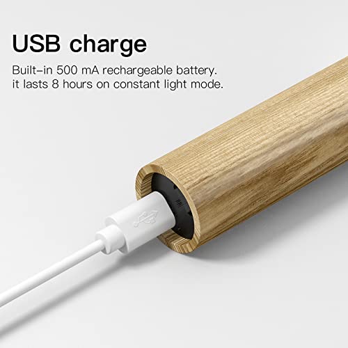 Image of Night Light Motion Sensor, Magnetic Sensor Wall Light for Indoor Use, Rechargeable LED Portable Stair Night Lights, Mounted Flashlight, Night Lights, Battery Operated Wall Sconces for Bedroom