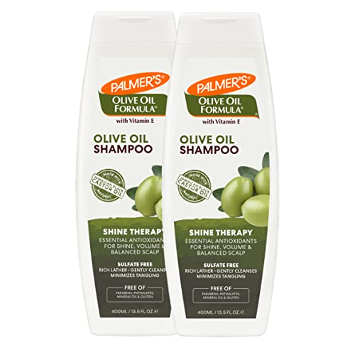 Palmer's Formule à l'Huile d'Olive Extra Vierge Shampooing Soin Adoucissant 400 ml lot de 2