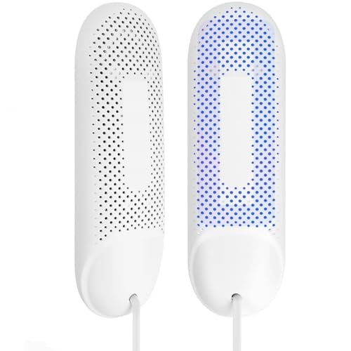 YUET Secador de Zapatos Eléctrico, Calentador de Zapatos y Botas, 360° Integral con 3 Modos de Temporizador, Secador de Calzado Portátiles para Zapatos,Calcetines,Guantes, EU Enchufe YUET Secador de Zapatos Eléctrico, Calentador de Zapatos y Botas, 360° Integral con 3 Modos de Temporizador, Secador de Calzado Portátiles para Zapatos,Calcetines,Guantes, EU Enchufe