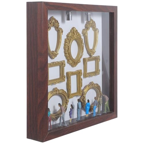 Caja de sombra SHINEOFI ideal para decorar tu salón con fotos y recuerdos especiales 2
