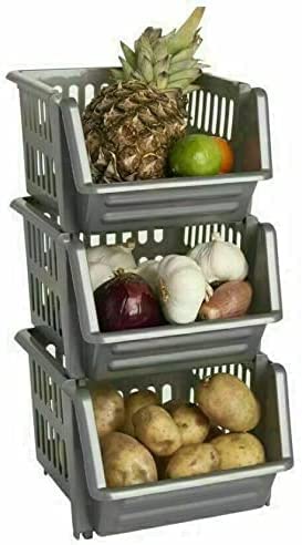 Étagère Rotative Multi-Usages 4 Paniers YL1063