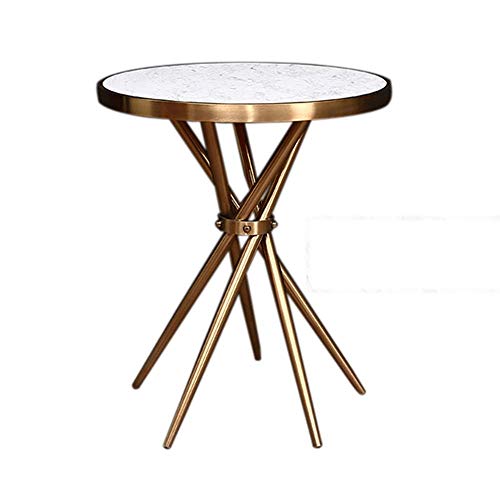 Home&Selected Furniture/Nordic Side Table Living Room Round Marble Sof