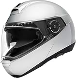  Schuberth C4 Pro Motorrad Klapphelm Silber XXL (63)