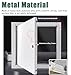 Oracra Ceiling Drywall Attic Access Panel Cover with Lock, Lockable Inspection Wall Hole Hatch Flush-Mounted, Metal Plumbing Valve Service Revision Plate(45x50cm/17.7x19.7in)