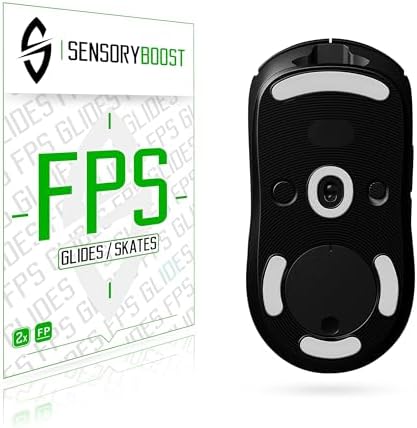 SensoryBoost Rush Glas Mausfüße Für Logitech G PRO - Ultra Schnelle Gaming Skates
