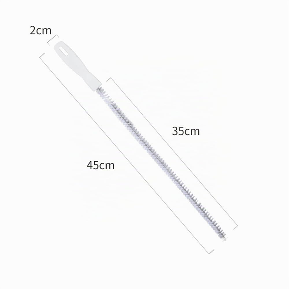 Cepillo de Limpieza para desagüe, tamaño para Introducir en el Orificio de Drenaje; 45 cm y Flexible, de Ungfu Mall