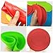 Milisten Dog Training Flying Disc 5 Pack of Interactive Disc Toys for Dogs Safe for Chewing Biting Realistic Design