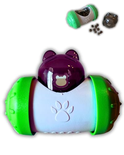 McBe Pets Giocattolo Interattivo per Cani – Dispenser di Crocchette e Snack – Giochi Anti-Noia e Arricchimento Mentale – Slow Feeder per Cani Piccoli, Medi e Grandi – Stimola e Intrattiene