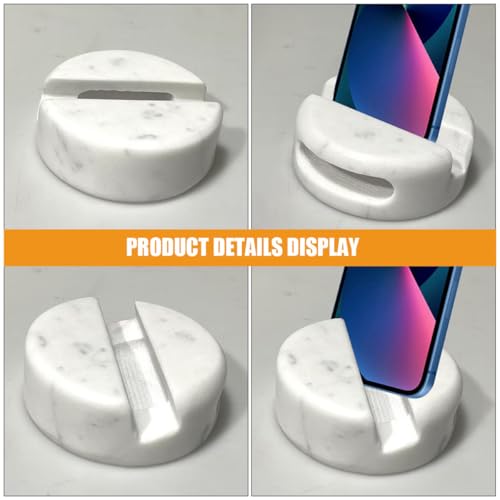 Support de smartphone en marbre stable POPETPOP pour visionnage multimédia - 5
