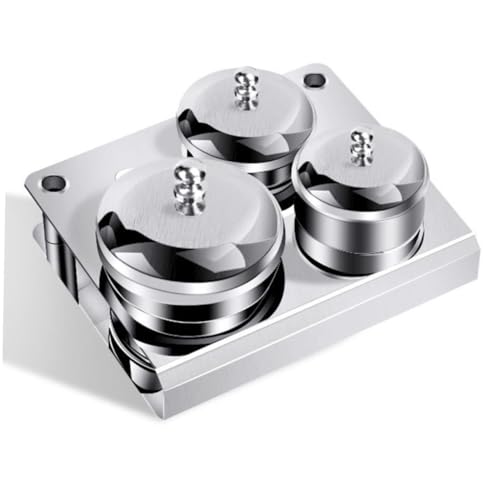 Set de 3 herramientas para arte de uñas con frasco acrílico miniatura 7