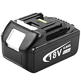 TREE.NB Battery for Makita BL1860B BL1830B LXT Lithium Battery BL1850 BL1850B Compact Cordless