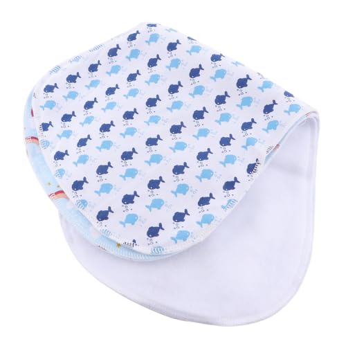 3Pcs Newborn Burping Cloths Lightweight Cotton Nursing Towels for Easy Feeding Nursing Quick Absorbent Pads for Boys