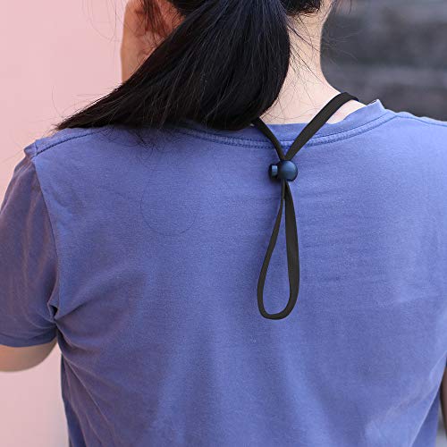 5 Pack Face Mask Lanyard Strap Adjustable Safety Mask Holder & Hanger - Comfortable Around The Neck Face Mask Ear Loop Strap & Ear Saver Easy On & Off