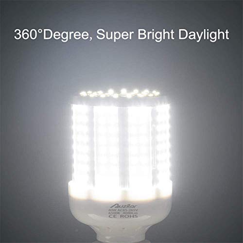 Ampoule LED de maïs 40W E27 E26 blanc froid 2 pièces pour entrepôt