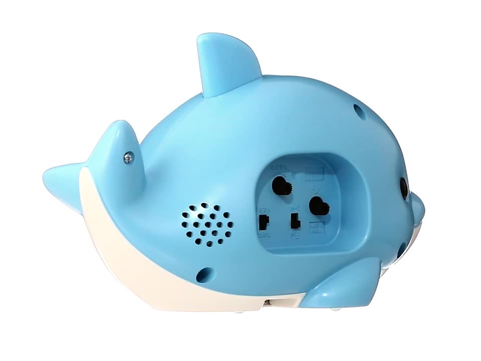 Amazon.co.jp: リズム(RHYTHM) 音声 目覚まし時計 起きてイルカ