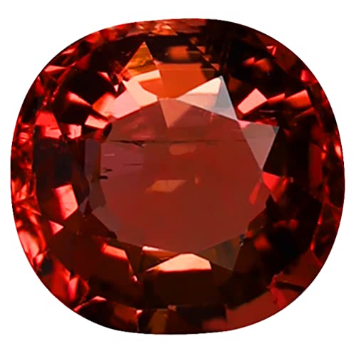 Tourmaline orange et rose pierre précieuse en vrac de 2.09 ct certifiée AIG