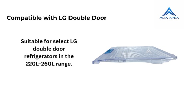Vegetable Box Cover Compatible with LG Double Door Refrigerator
