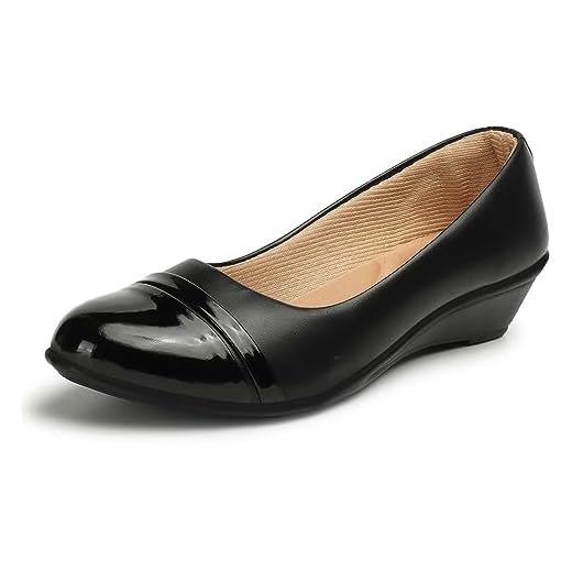 Denill Women's Black Synthetic Bellies - 4 UK/India (37EU)