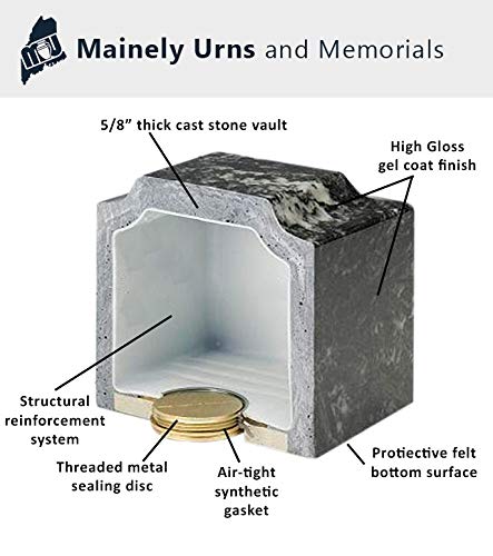 Weimaraner Urn Amethyst Dog Paw Prints In Heart Pet Cremation Urn