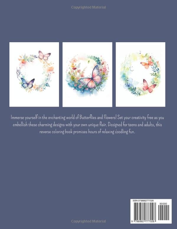 Reverse coloring book nature pour libérer l'esprit et retrouver la sérénité - 3