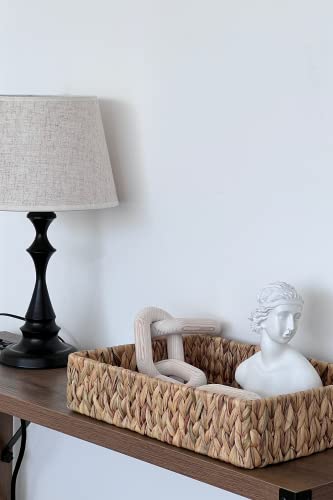 image for StorageWorks Large Toilet Basket Tank Topper, Toilet Paper Basket for 