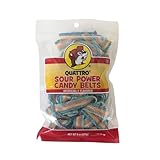 Buc-ee's Quattro Sour Strips Power Candy Belts 8 oz Single Bag
