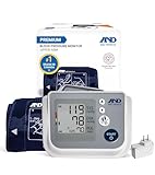 A&D Medical Multi-User Blood Pressure Monitor for Home Use, UA-767FAM - Wide Range Cuff (8.6-16.5" / 22-42cm) Up to 4 Users, Easy To Use, Avg. Memory, Body Movement Error, Cuff Fit Error, AC Adapter