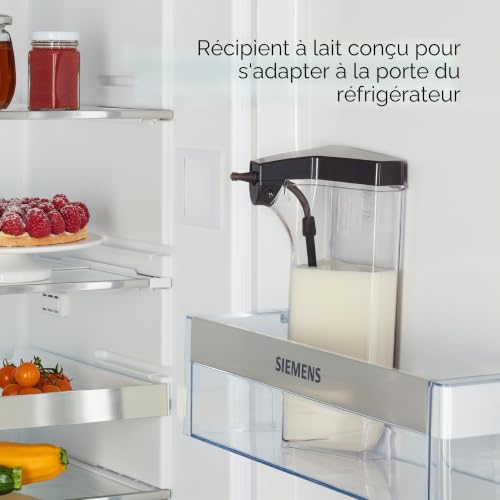 SIEMENS Machine à café automatique EQ900 plus TQ903DZ3 - Nettoyage et détartrage - Contrôle par application - Écran tactile intuitif - Mode barista - Réduction du bruit - Broyeur premium - 1500 W