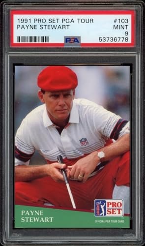 1991 Pro Set PGA Payne Stewart #103 (PSA 9)