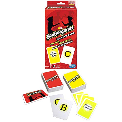 Image of Tickles Scattergories The Card Game Your Favorite Categories Game Meets Slap Jack for at Home, On a Road Trip, or Vacation 2 or More Players Ages 8 and Up