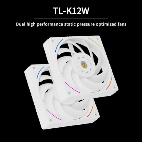 Image of Thermalright Peerless Assassin 120 Vision MAX ARGB White CPU Cooler, PC Heatsink Cooler 6 Heat Pipes, 5'' Magnetic Display Screen with 480x854 Resolution,for AM4 /AM5 and Intel LGA1700 /1851