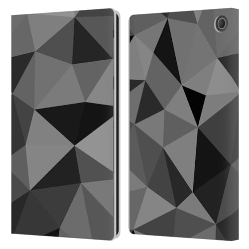 Étui portefeuille cuir Amazon Fire Max 11 housse protection motifs géométriques