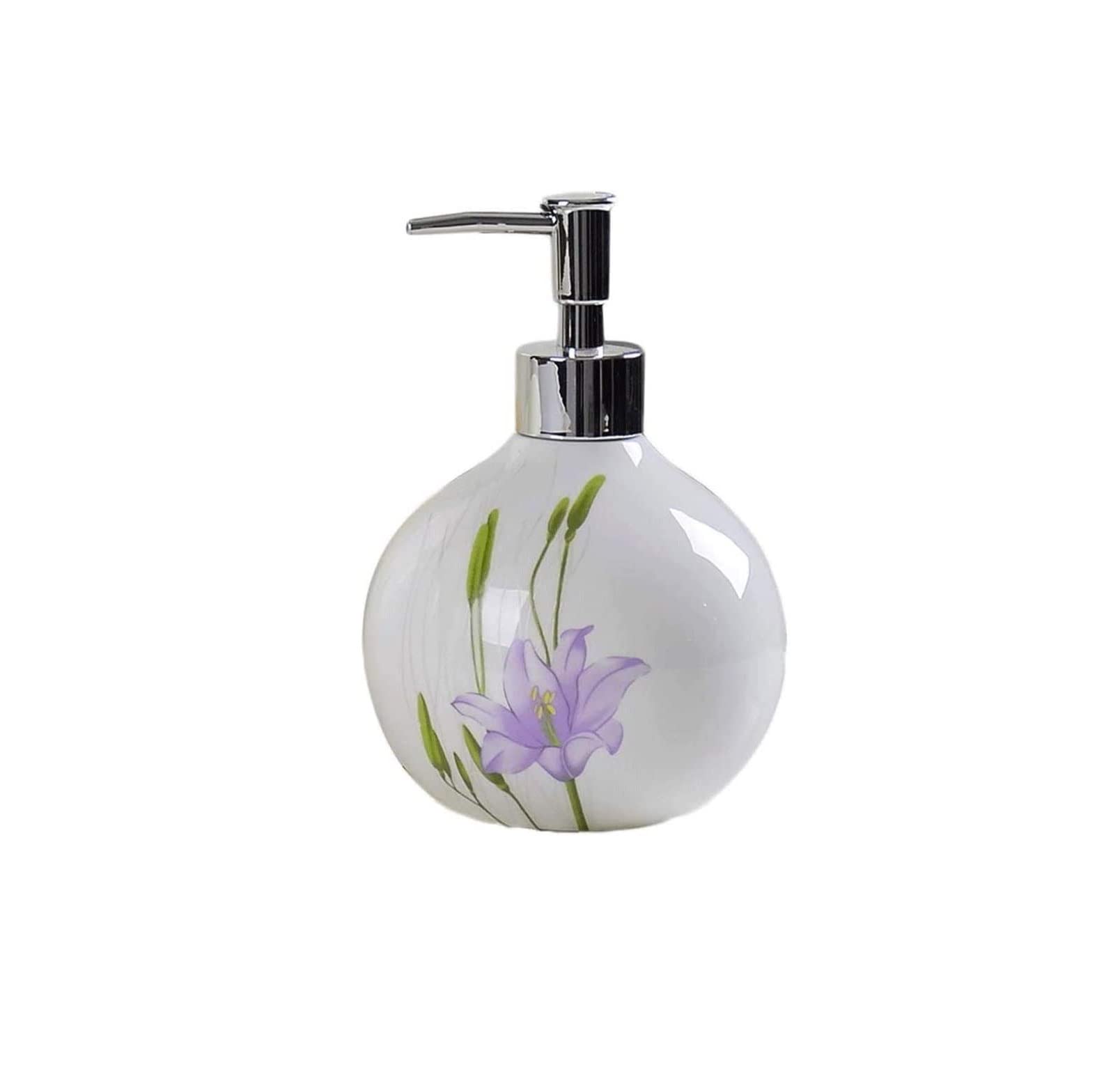 Distributori di Sapone, Dispenser di Sapone in Ceramica, Dispenser di Sapone e lozione, Dispenser di Sapone Liquido Ricaricabile in Ceramica