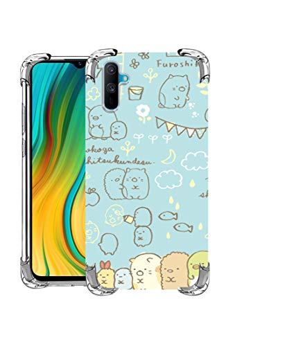 Image of Solimo Silicone Designer Random Uv Printed Soft Back Case Mobile Cover For Realme C3 / Narzo 20A, Multicolor