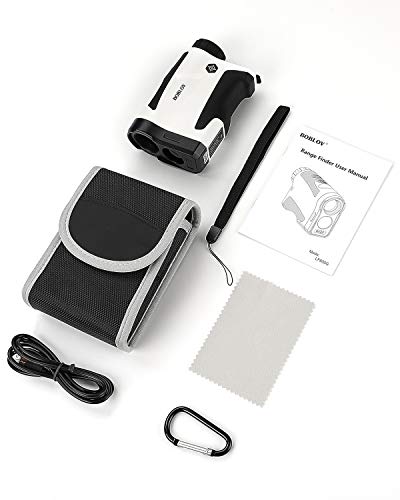 Boblov Rangefinder, Slope Golf Rangefinder, 650Yards Golf Distance Finder,Support Vibration/Slope On/Off Switch,Usb Charging, Accurately And Fast Locking For Golfing Or Hunting #TOP7