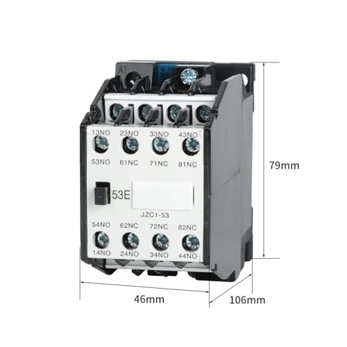 Contacteur JZC1-53 220V à commutation simultanée pour circuits - 2