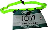 PORTADORSAL ELASTICO AJUSTABLE, MARATONES, MEDIAS MARATHONES, TRIATHLONES Y OTROS EVENTOS DEPORTIVOS .Tres fuertes clips. 6 ESPACIOS PARA GELES.