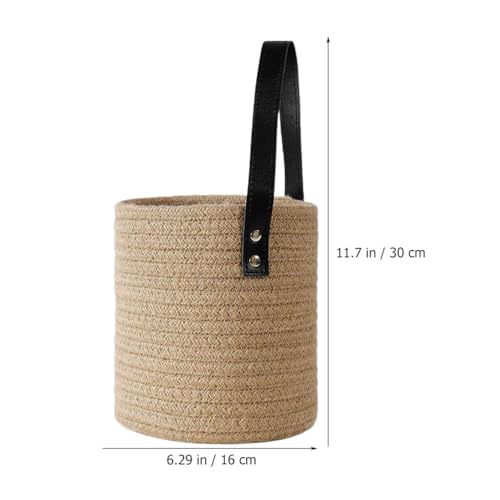 Cesta de pared de algodón para organizar artículos esenciales sin ocupar espacio 6