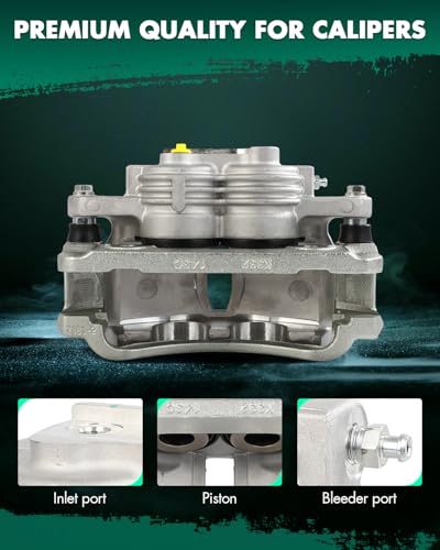 Image of SCITOO 2PCS 18B4839 18B4838 Front Driver & Passenger Side Brake Calipers