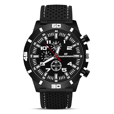 OFFCUP Orologio Uomo Orologio Analogico Quarzo, Orologio da Uomo Cronografo