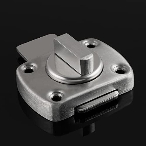Alise Gate Latch Slide Bolt Latches Lock,Safety Double Sided Gate Hardware For Door,Ms2304-Ls Sus304 Stainless Steel Brushed Nickel Finish #TOP4