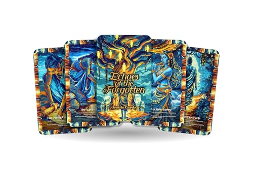 Ibiza Tarot Echoes of The Forgotten Oracle Cards – 22 Cards Past Life & Memory Deck for Deep Soul Insights