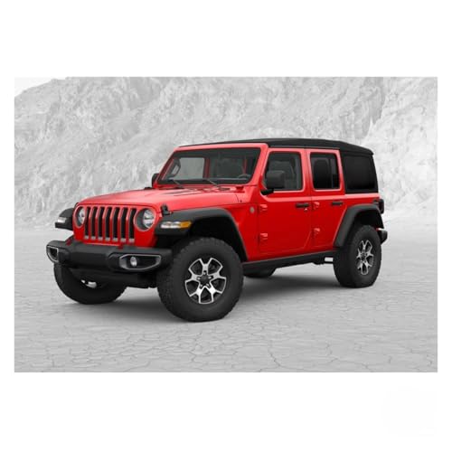 Bavettes garde-boue pour Jeep Wrangler Rubicon 2018-2025 - 4