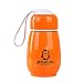 ZqiroLt Borraccia, Boccetta da Vuoto, Outdoor, Tazza Termica, Tazza da caffè Penguin con Sport Acquatici, 300ml Orange