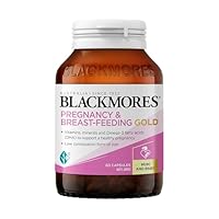 Blackmores Pregnancy & Breast-Feeding Gold | Supports a Healthy Pregnancy | 60 Capsules