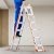 LEVELEVE 22FT Extension Ladder,A Frame 6 Step Ladder with Stabilizer Bar & Wheels,330 lbs Security Load Multi Position Ladder for Stairs Home Indoor Outdoor Roof