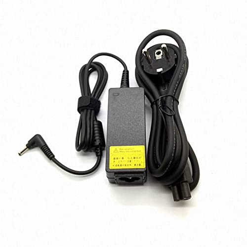 PIEZAS PORTATILES.COM Reemplazo de Cargador Adaptador Compatible Dynabook/Toshiba Pro C40 G C40 H C50 E C50 G C50 H C50 J E10 S 19V 2,1a 3.5mm*1.35mm