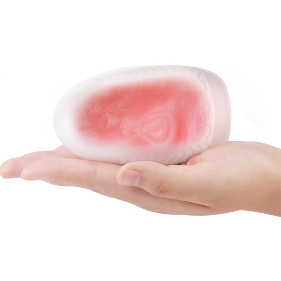 Sh! Lip-Shaped Egg Male Masturbator, Realistic Lips, Intense Stimulation for Ultimate Satisfaction, Compact, Portable - Image 4