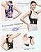Posture Corrector for Women and Men, 5 Full Back Support Brace Rods, FSA&HSA Eligible, Adjustable Shoulder Straightener, Improving Hunchback Posture, Upper and Lower Back, Neck Pain Relief, Medium